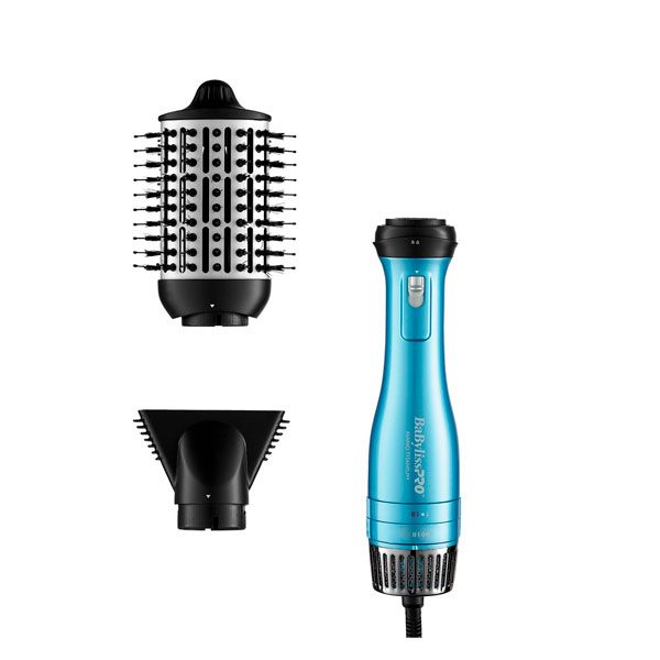 Combo Babyliss New Optima Xl +hot Air Brush Detachable Bntpp91