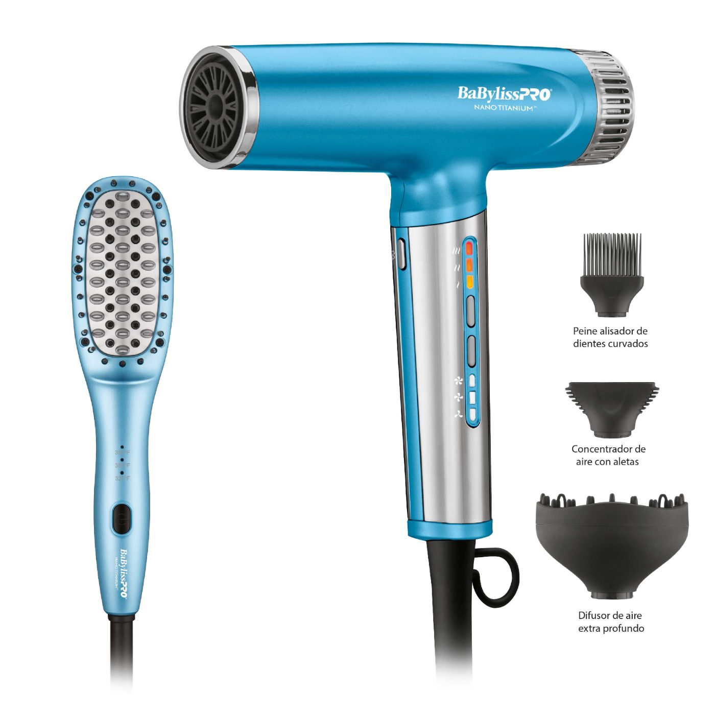 Babyliss Secador Ionico 9200+cepillo Termico Bntpp92ux