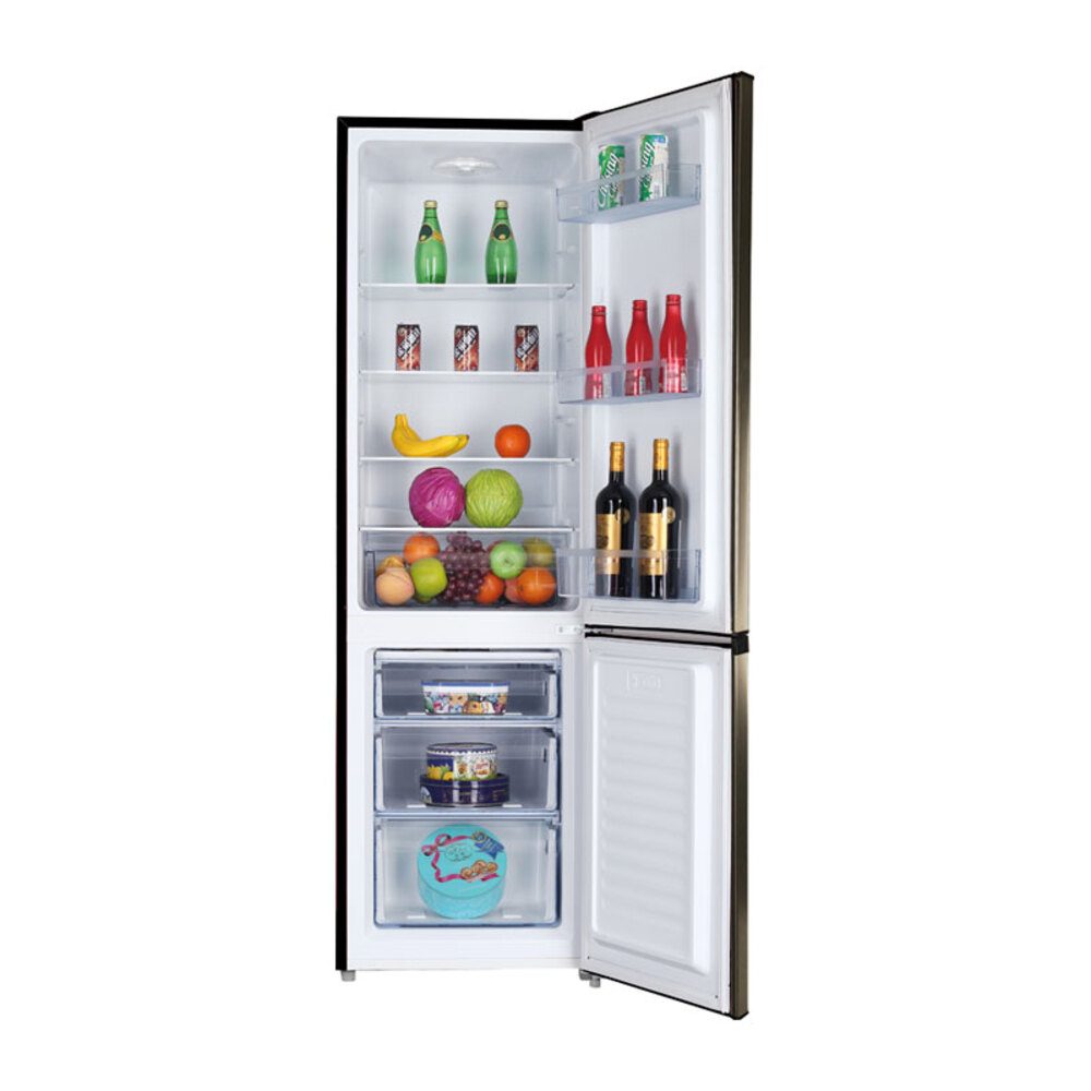 Heladera Consumer Doble Puerta Combi 350L negra