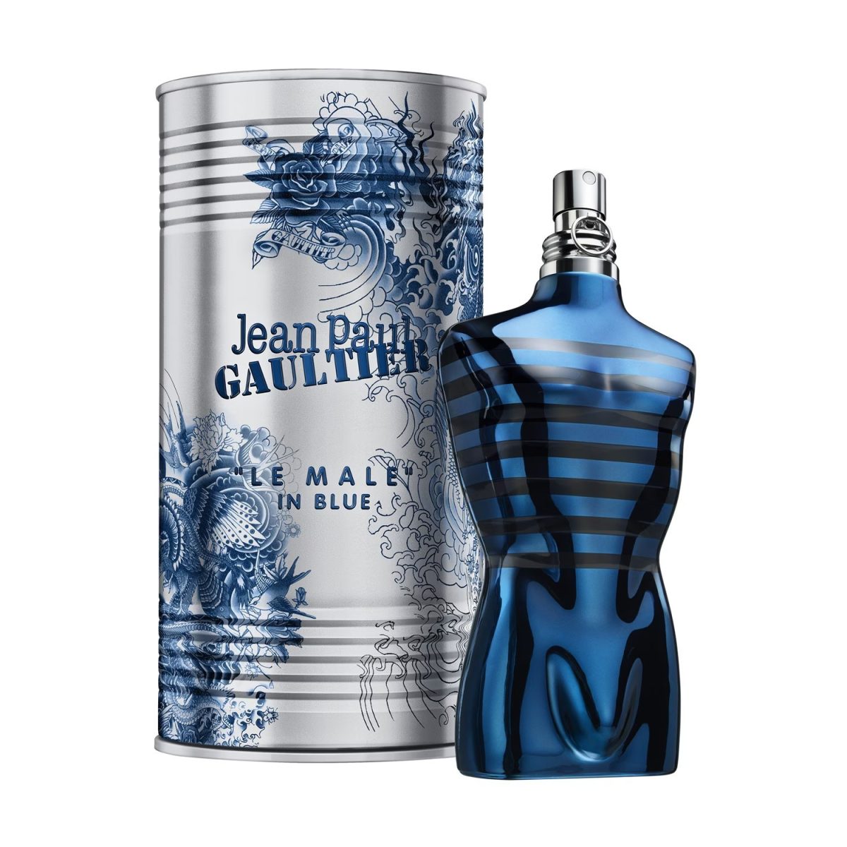 JEAN PAUL GAULTIER LE MALE IN BLUE EDP 125ML (HDCANS 5ML 10ML 30ML)