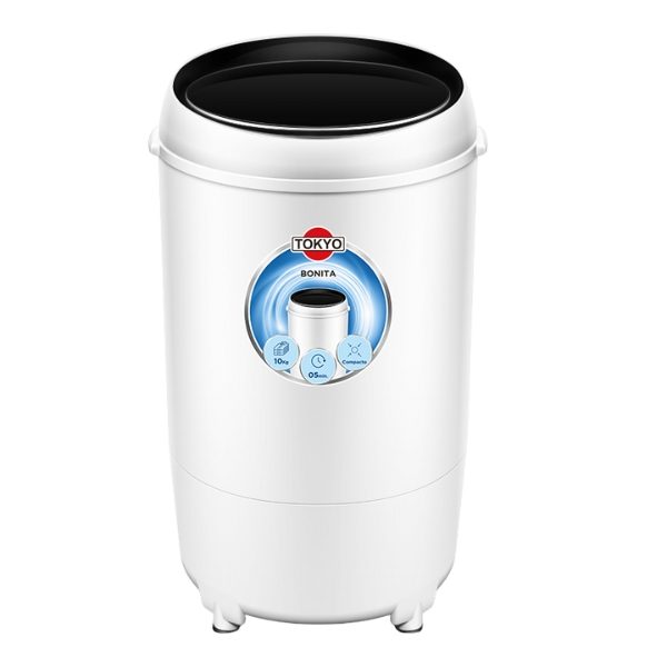 Centrifuga De Ropas Tokyo Bonita 10Kgs Blanca C/ Timer