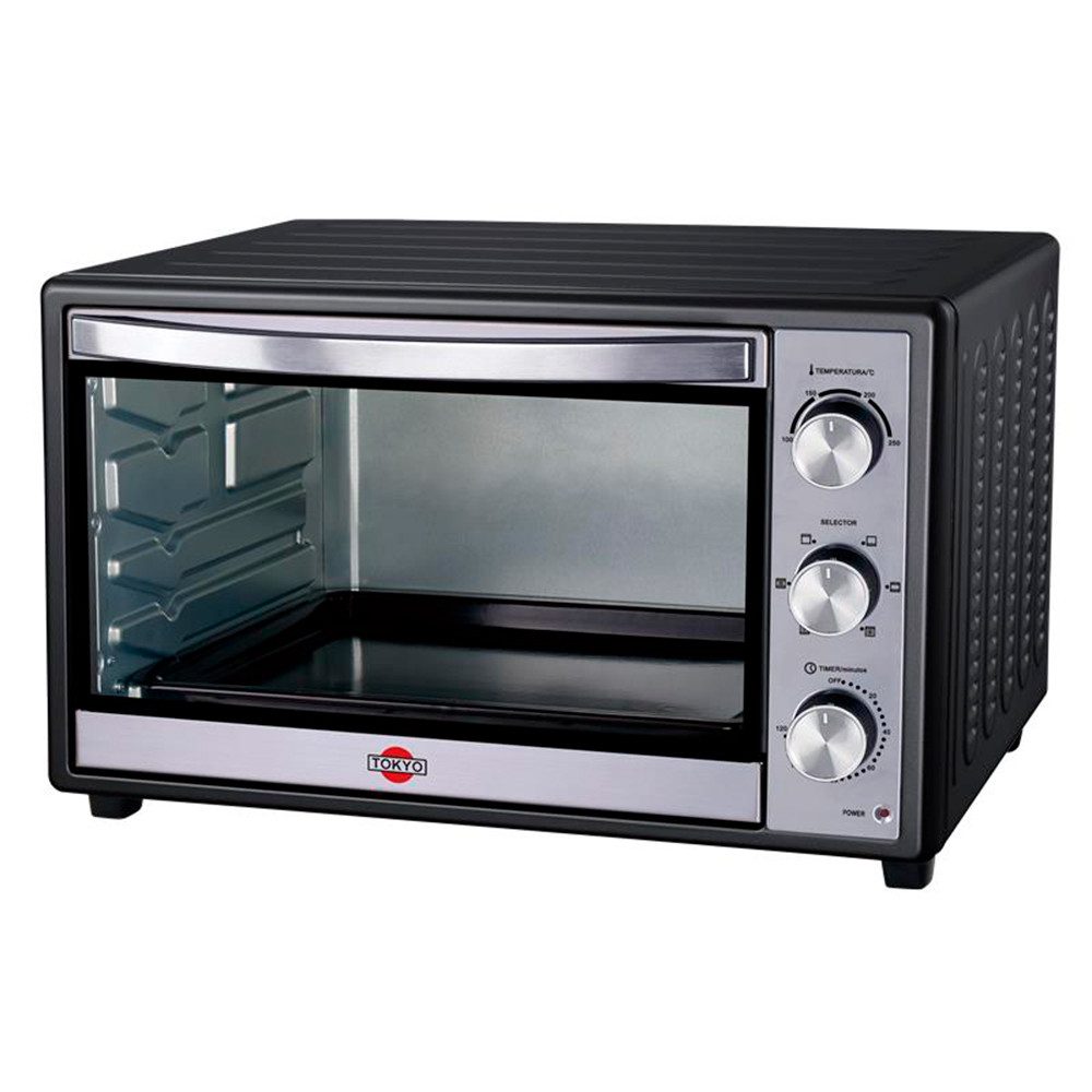 Horno Electrico Tokyo Listo Plus 66 Litros Negro