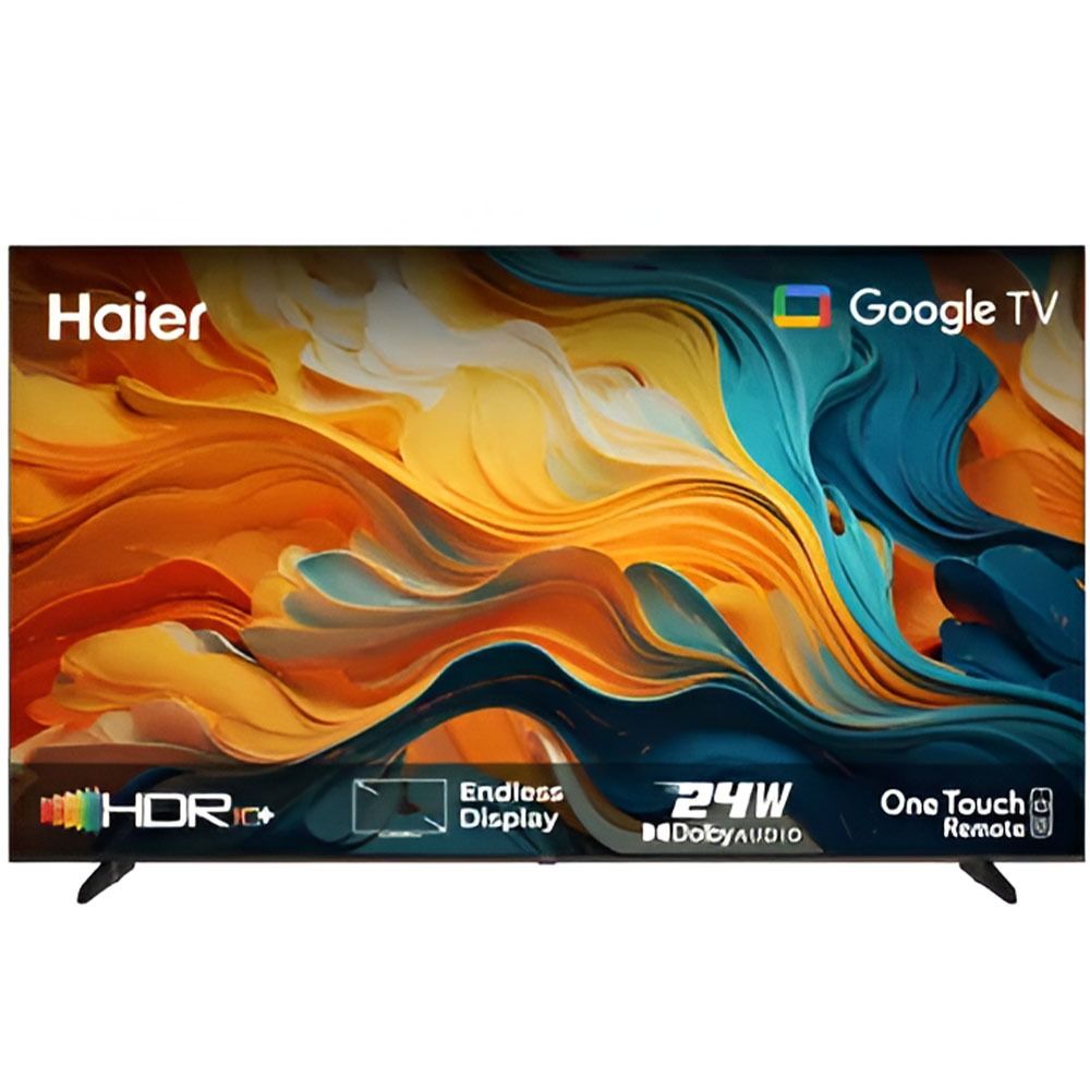 Tv Smart LED Haier H32K85FX 32" HD Google TV - Negro