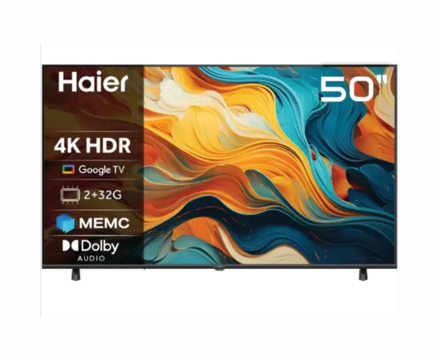 Haier Tv 50" Led 4k Uhd H50k85fux Google Tv Ex