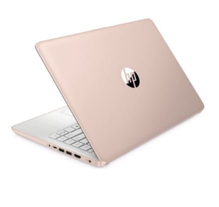 Notebook HP 14-DQ6105DX, intel N150 3.60GHZ, 4GB RAM, 128GB UFS, pantalla 14" HD (1366 x 768), windows 11 home in S mode, inglês, rose