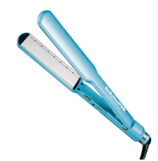 Planchita Baby Liss Nano Titanium Dry 1 1/2" Humedo O Seco 4083 Bi Vol