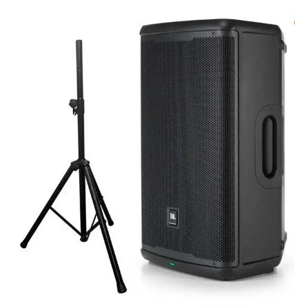 JBL PARLANTE EON 715 + MIC + PEDESTAL+CBL NINJA